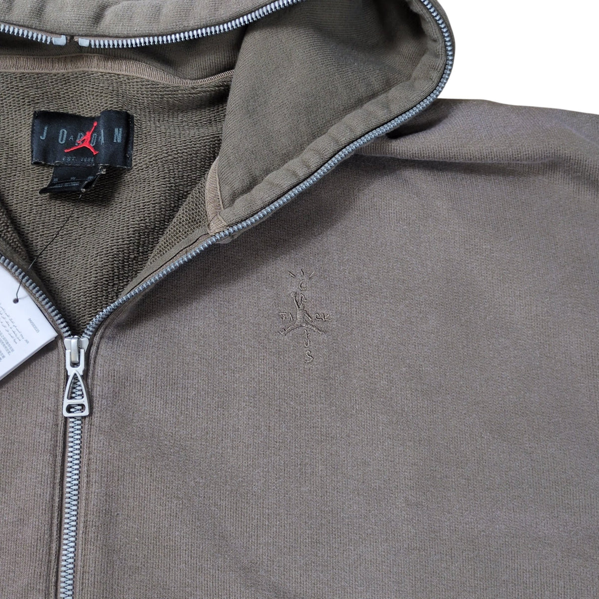 NIKE AIR JORDAN×CUCTUS JACK 24AW Zip Hoodie Size XL