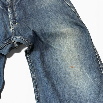 MASTERPIECE Ruff'n'TUFF Workwear Denim Jeans Size LARGE
