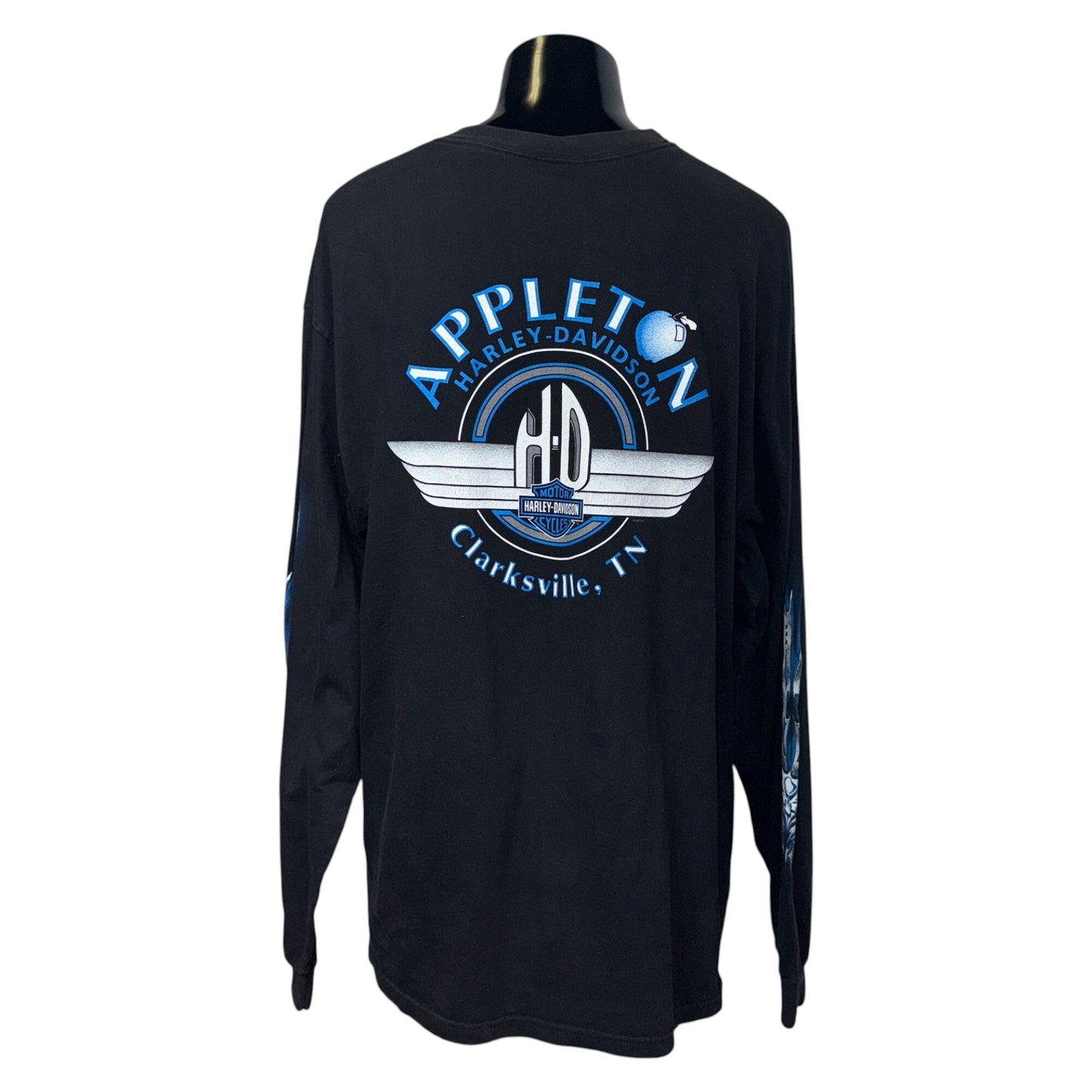 Harley Davidson Long Sleeve T-Shirt Size XL