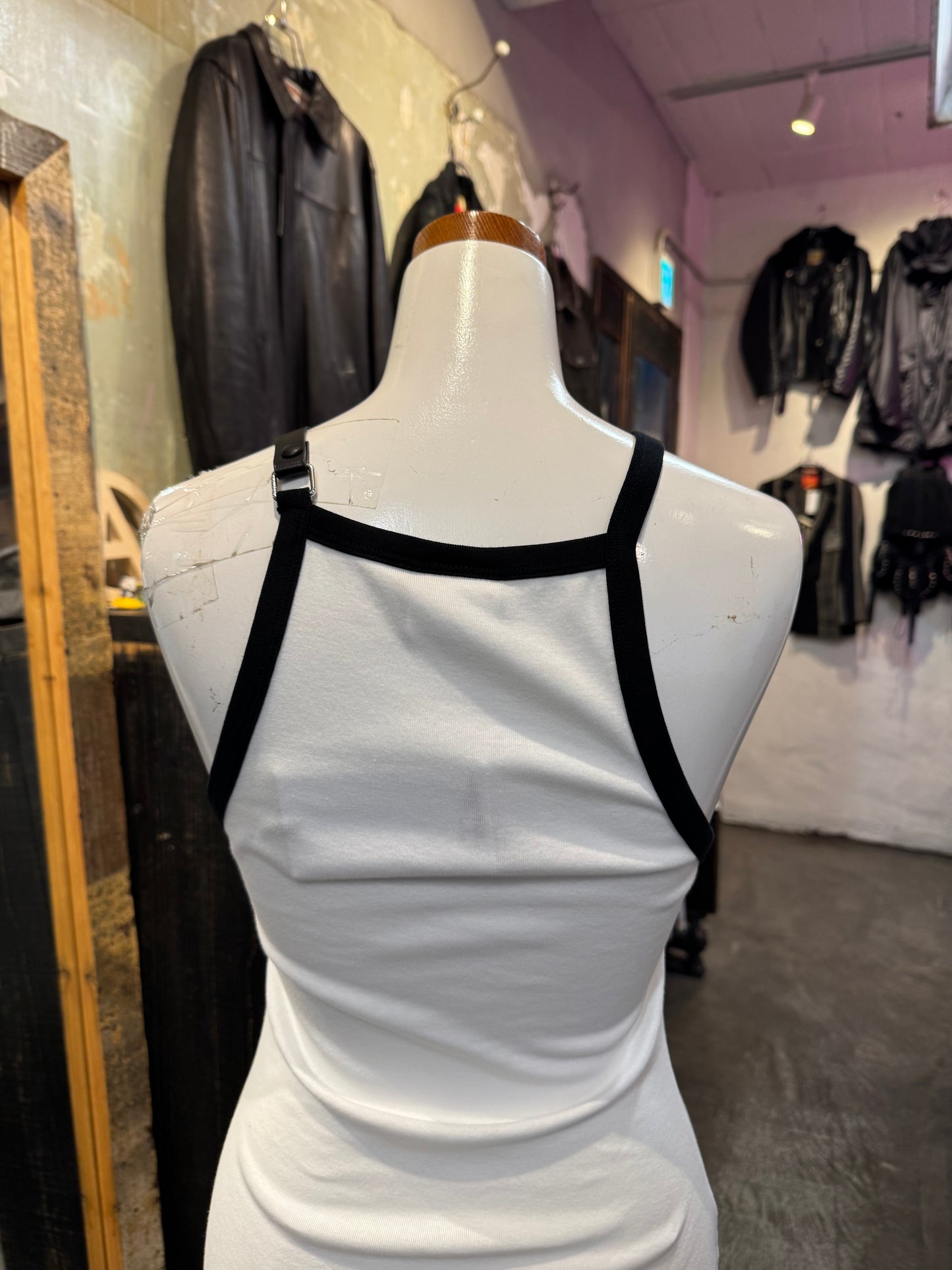Courreges White Cotton T-Shirt Size XS
