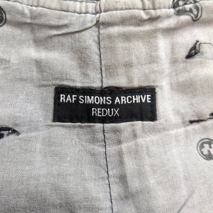 Vintage RAF SIMONS REDUX 04AW Super Wide Denim Black Size Ⅰ