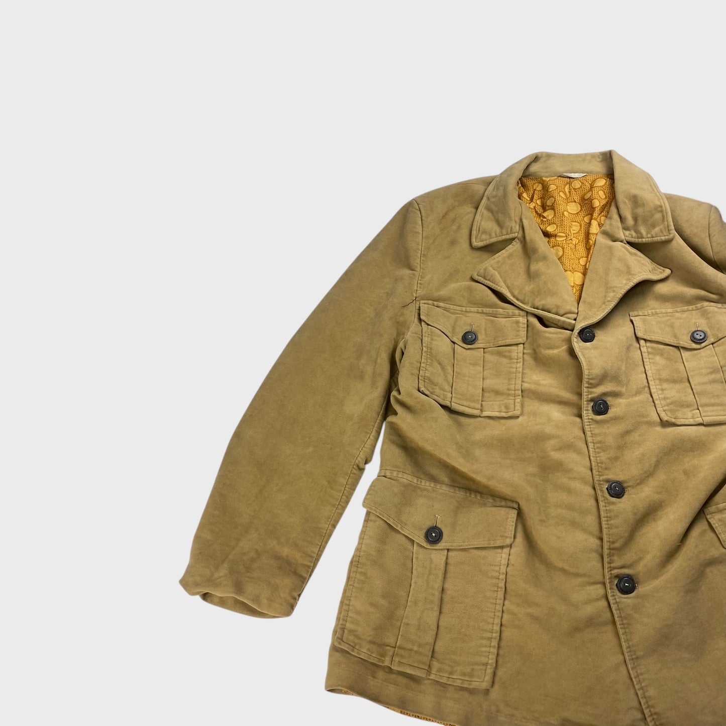 Dutch Suede Tailored Jacket Size S