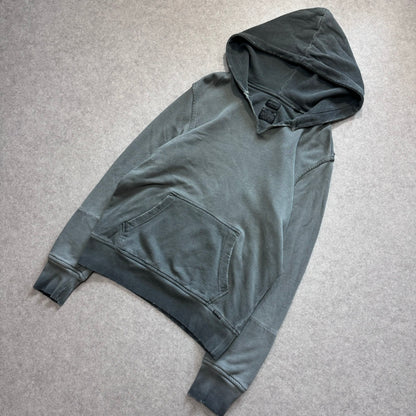 Diesel 00s Gray Fade Design Hoodie Size M