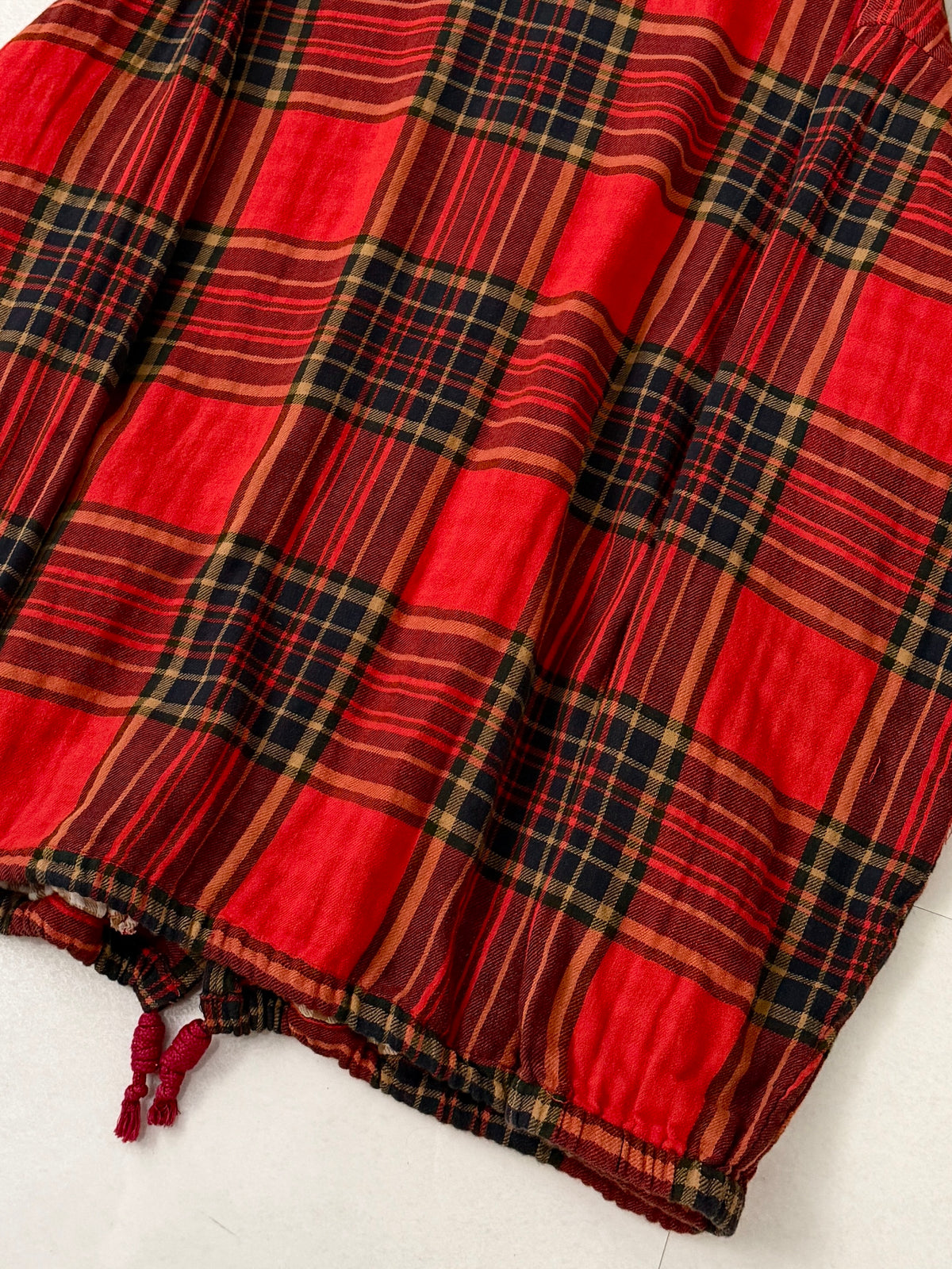 Ne-net Cotton Check Design Jacket Size 2