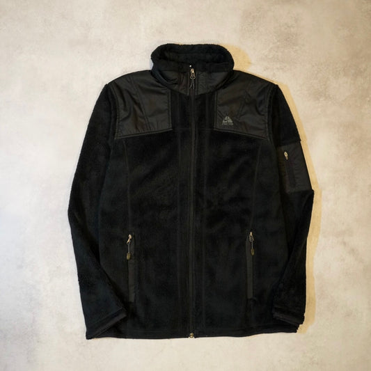 ACG Nike fleece jacket 00s Y2K era ACG fleece zip up jacket Black Size M