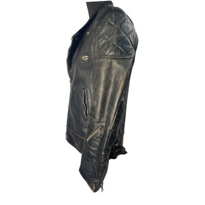 Lewis Leathers 70s Motorcycle jacket Black Size 42