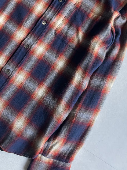 Tsumori Chisato Multi-color Cotton Blend Plaid Shirt Size 1
