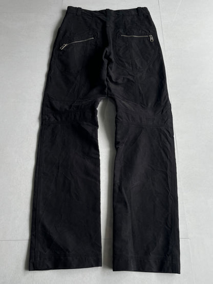 Griffin Black Zip Gimmick Pants Size 28