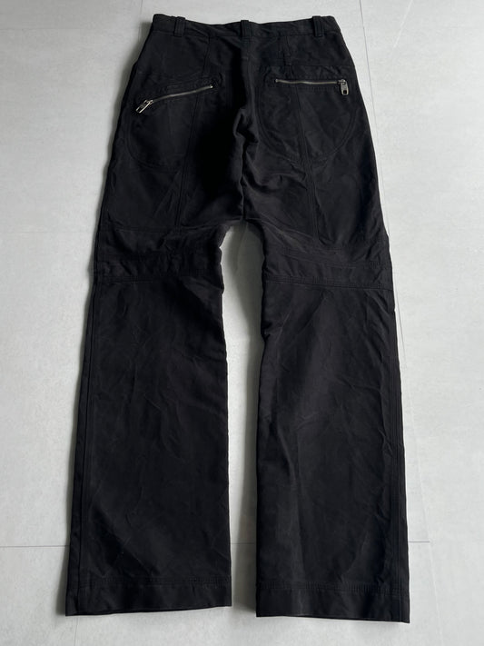 Griffin Black Zip Gimmick Pants Size 28