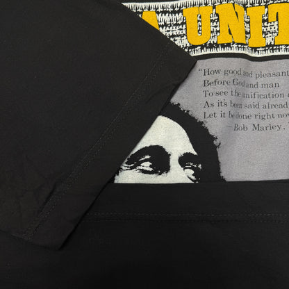 BOB MARLEY 90s "AFRICA UNITE" Map T-Shirt Size L