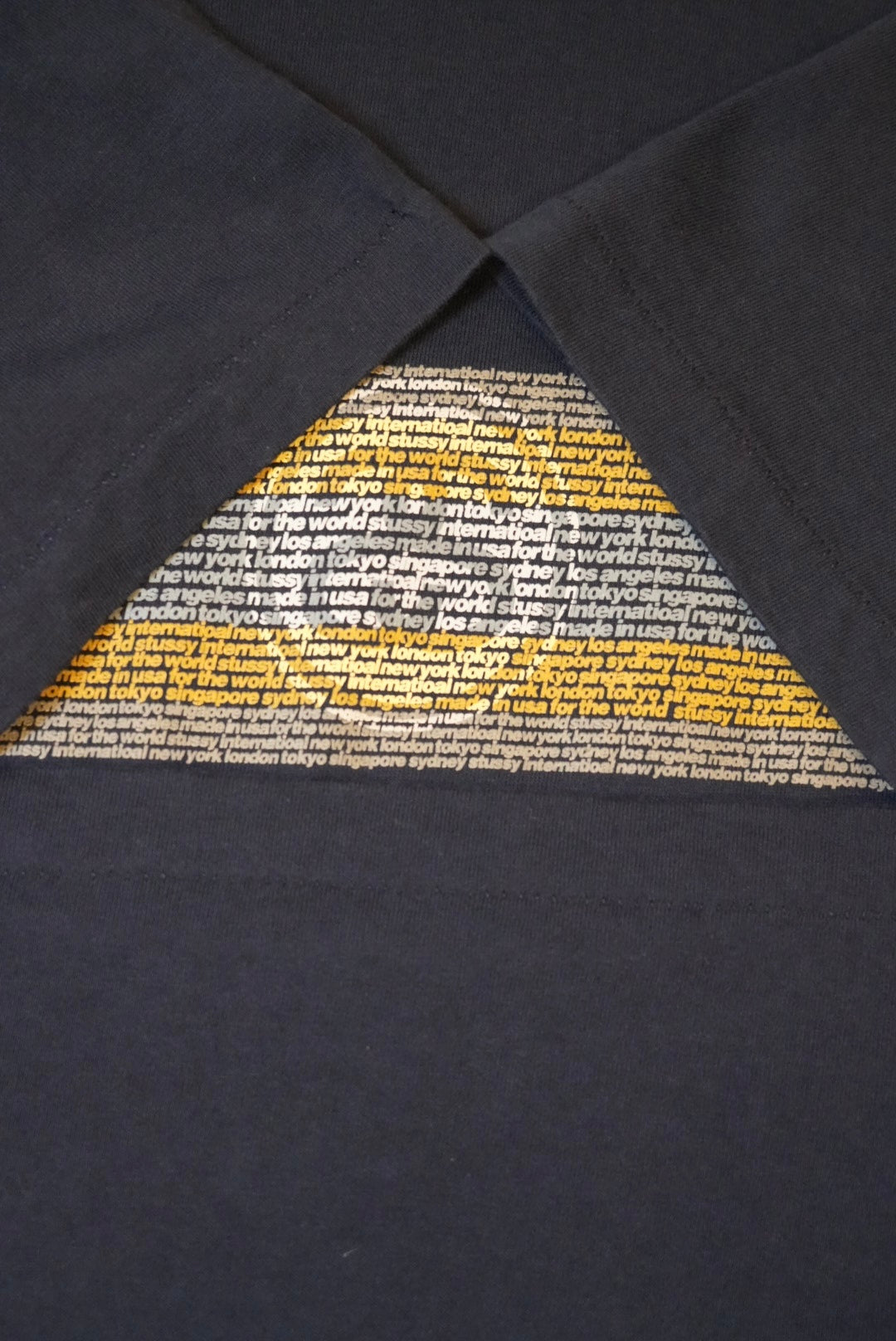 Stussy 90s-00s Navy Cotton Size S
