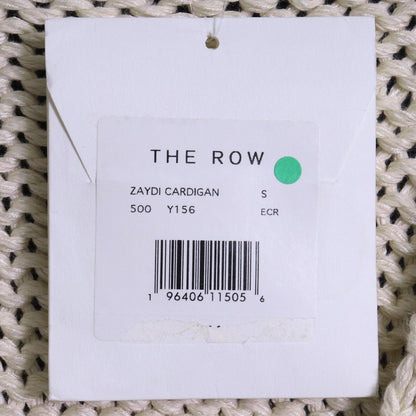 THE ROW 23SS Zaydi Knit Cardigan Ivory Size S