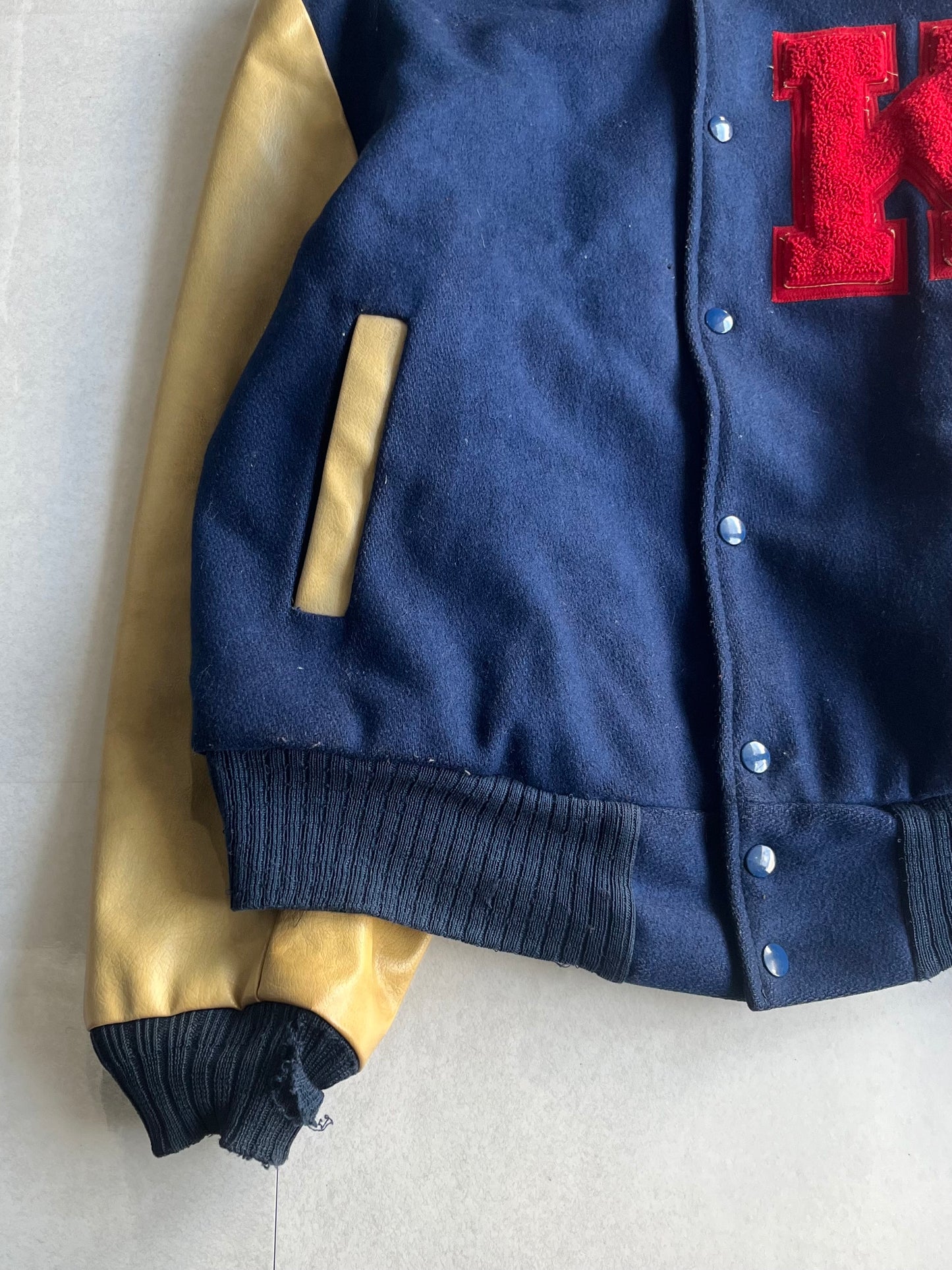 Champion Vintage Multi Varsity Jacket Size L