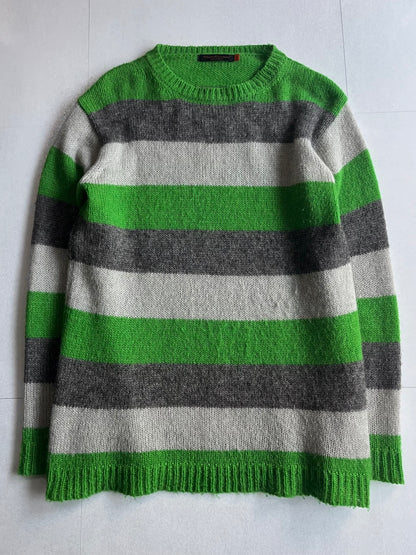 Undercover Striped Knit Mohair Blend Size 3