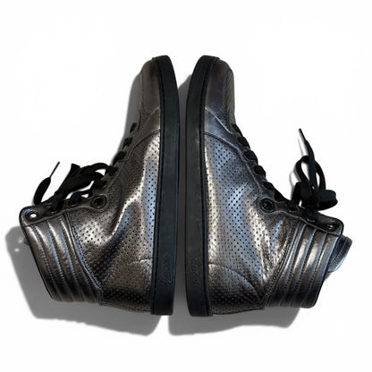 Vintage Gucci GG Silver Sneakers Size 6