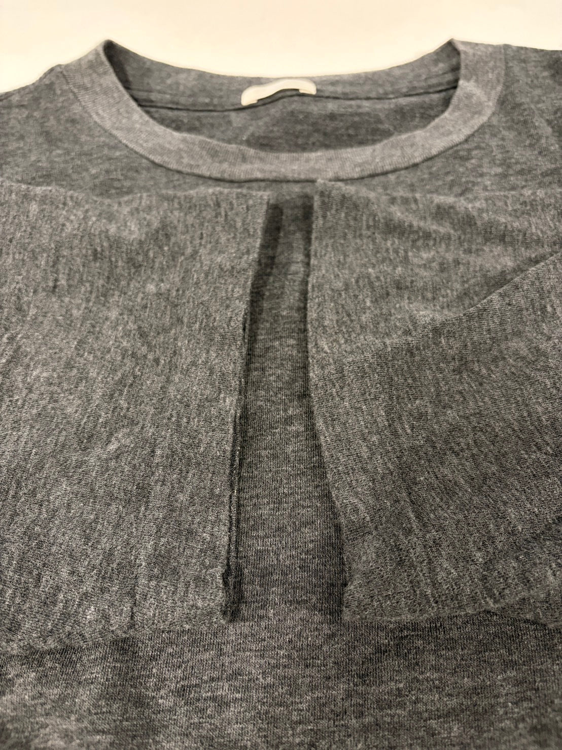 COMOLI SS16 Open-End Cotton Pocket T-Shirt Black Size M