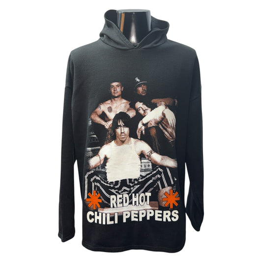 RED HOT CHILI PEPPERS Pullover Hoodie Red Size XL