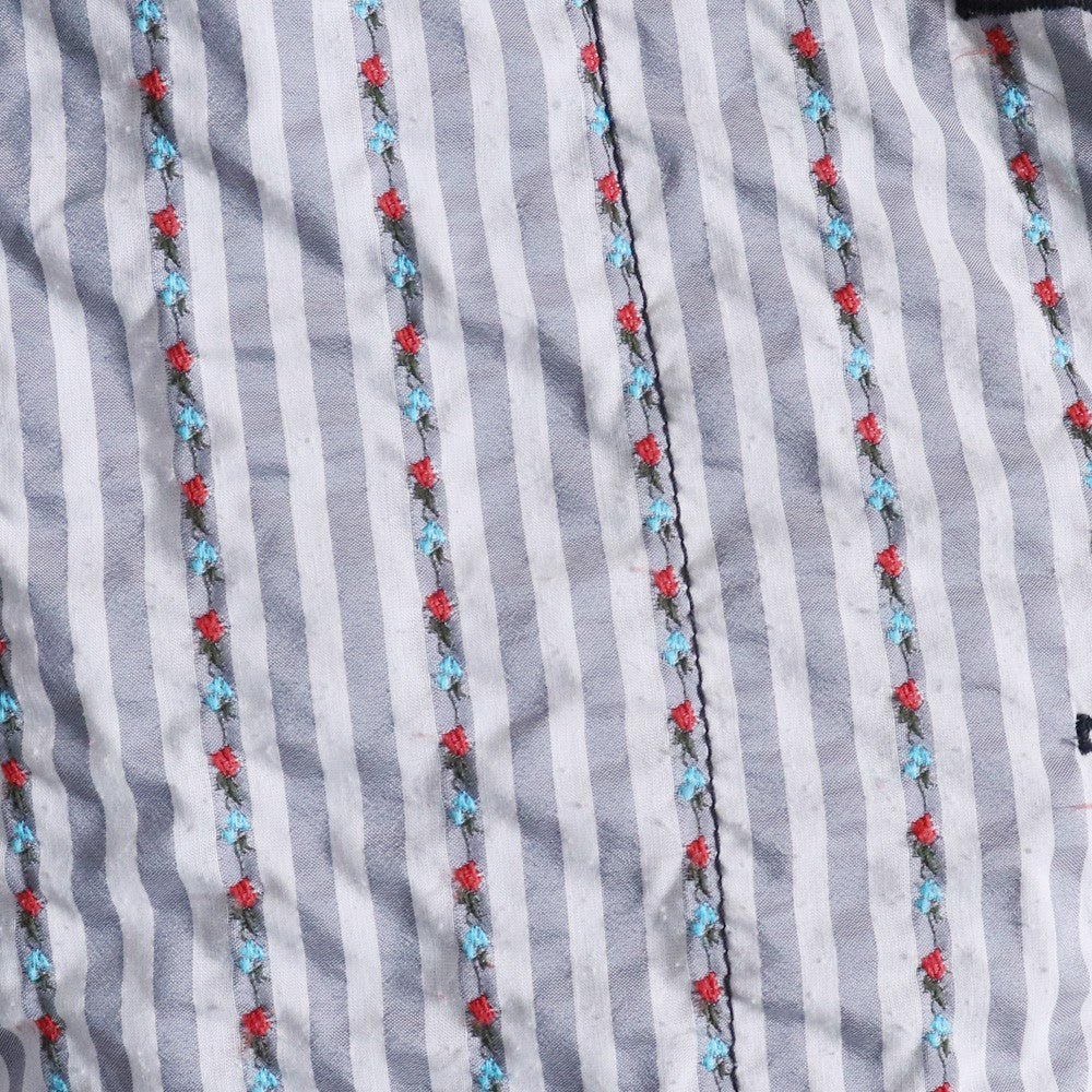 COMME des GARCONS HOMME Floral Stripe Jacket Black Size M