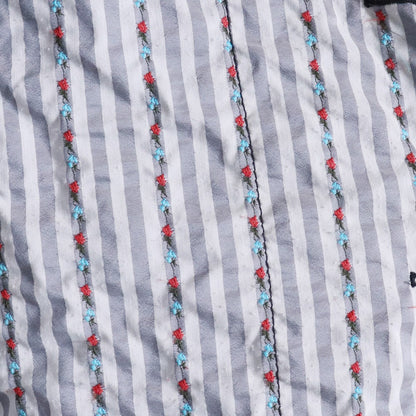 COMME des GARCONS HOMME Floral Stripe Jacket Black Size M