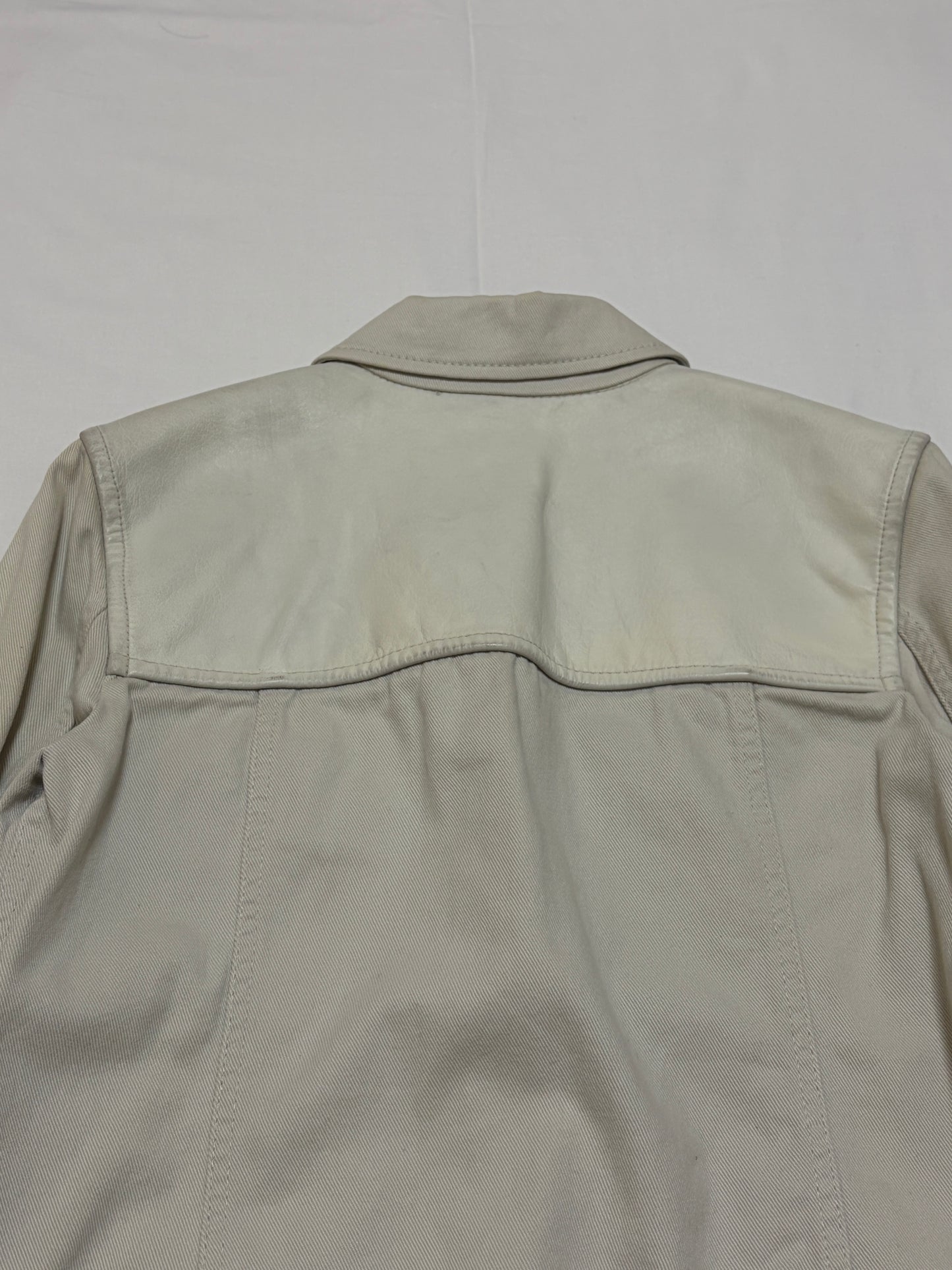 Alexander Wang Alexander Wang Beige Leather Jacket Size M