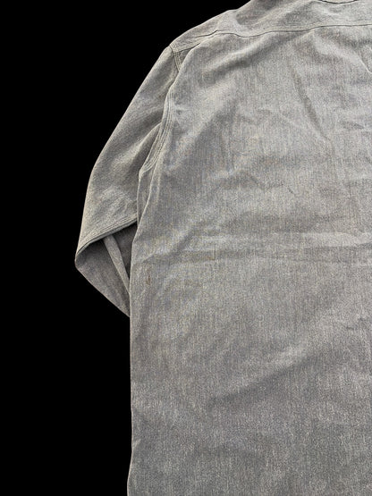 SUPER BIG-MAC 40s Black Chambray Shirt Size XXL