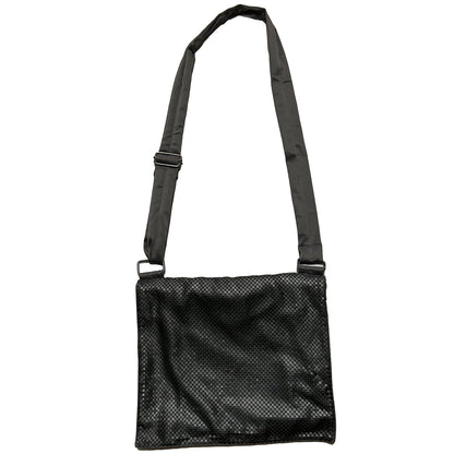 ARMANI EXCHANGE 2000s Metal Mesh Shoulder Bag Silver