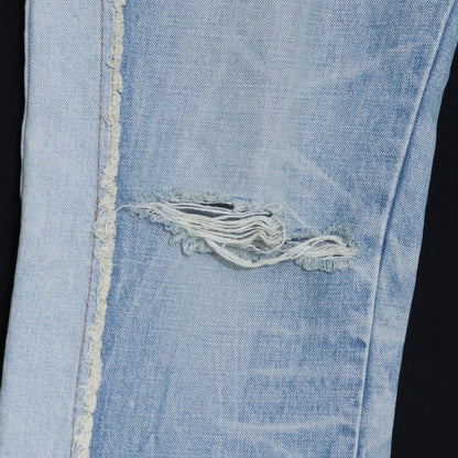 MLVINCE 23AW Distressed Flare Jeans Indigo Size 34