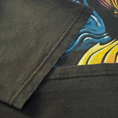 LIQUID BLUE Koi Fish All Over Print Vintage T-Shirt Size L