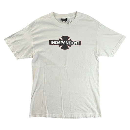 INDEPENDENT Brand logo print White Size L