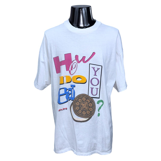 OREO 90s How Do YOU Eat? T-Shirt Size XL