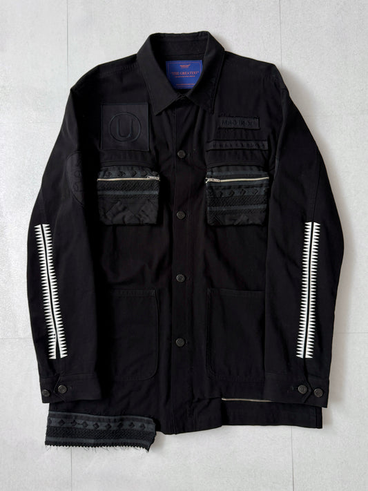 Undercover Black Gimmick Cotton Shirt Size 3