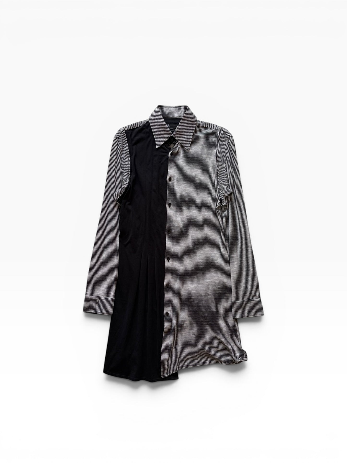 Yohji Yamamoto Y-3 Multi Zip Shoulder Sleeve Shirt Size S