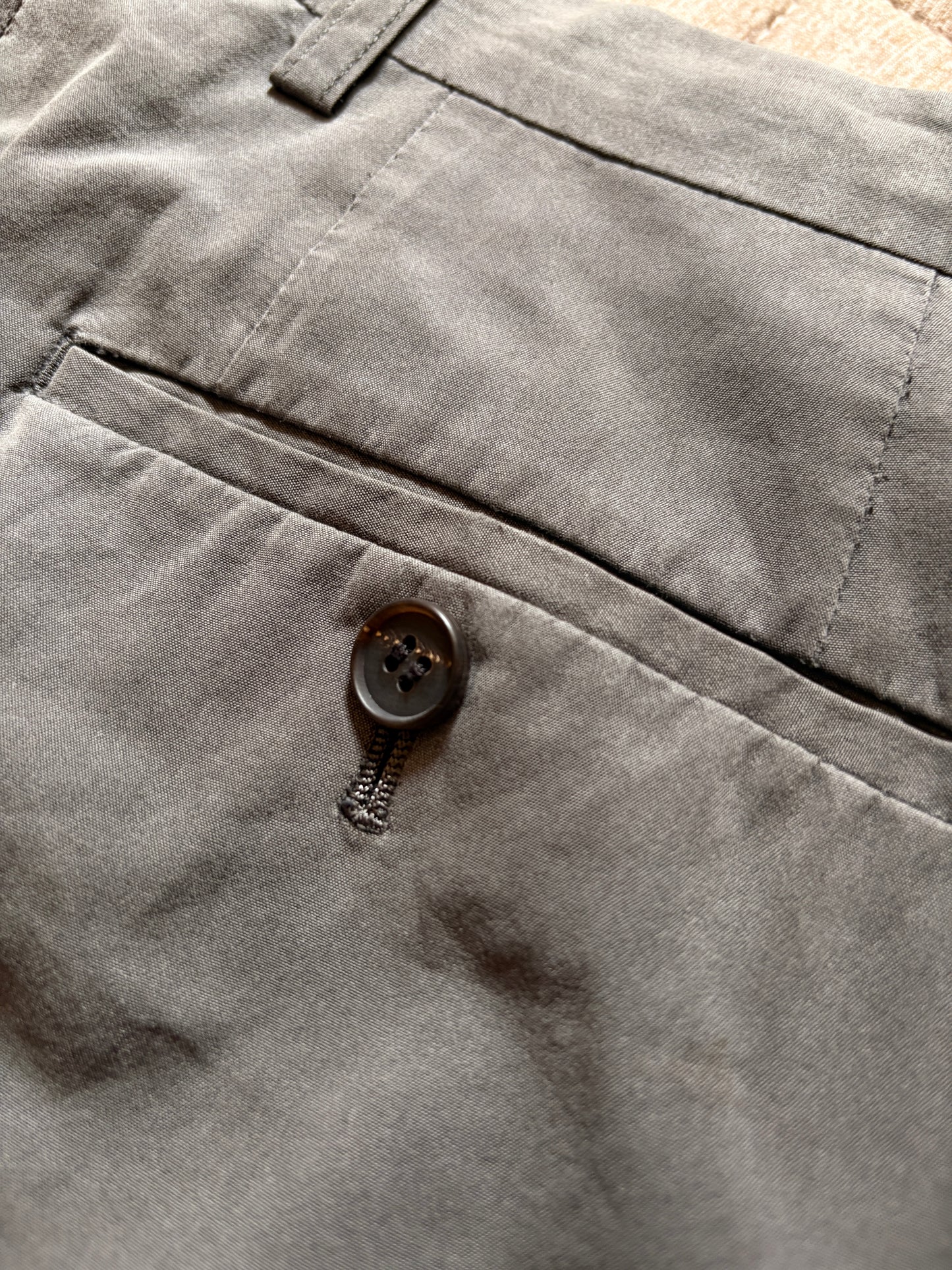 DRIES VAN NOTEN 2000s Cotton Relaxed Shorts Size 23