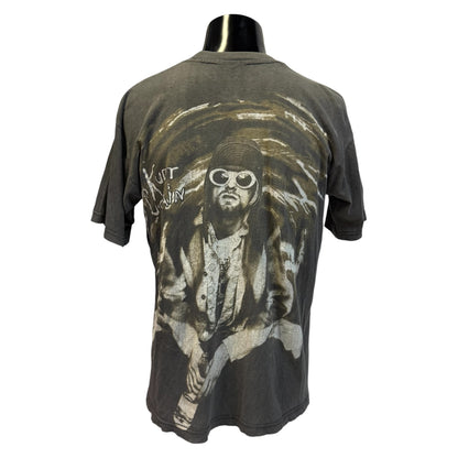 KURT COBAIN 90s NIRVANA T-Shirt Size L