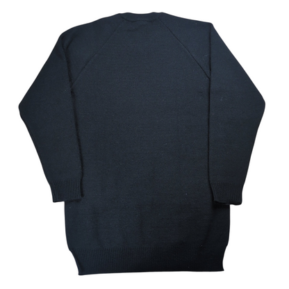 BLACK COMME des GARCONS Crew Neck Long Sleeve Sweater Size M
