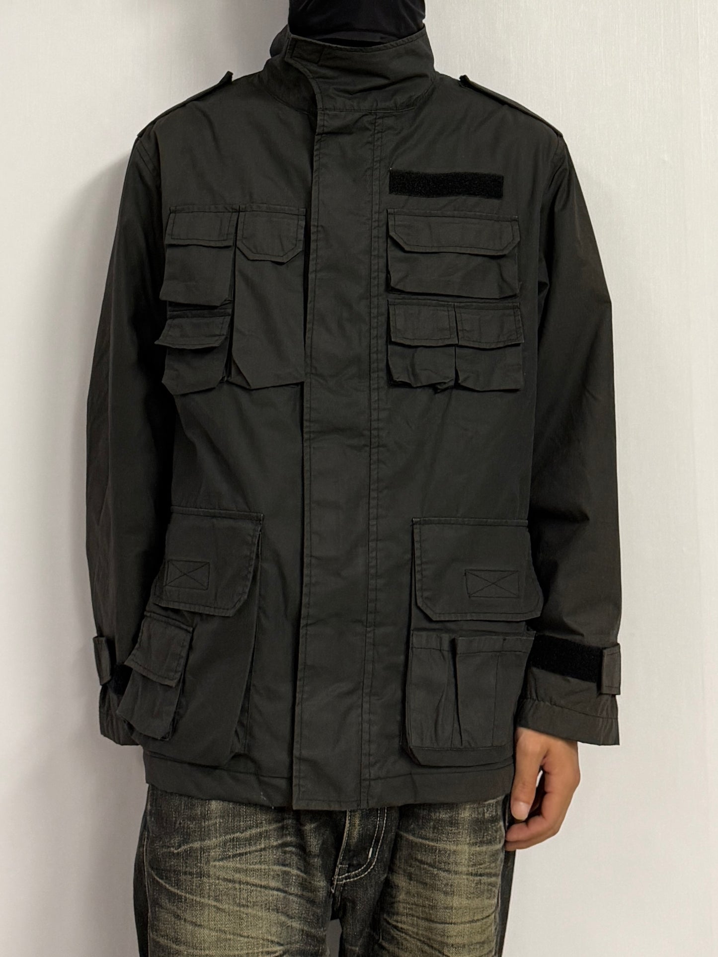 Vintage Black Double Shock Gimmick Jacket Size M