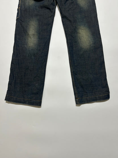 Dolce & Gabbana D&G 2000s Indigo Painter Jeans Size 44