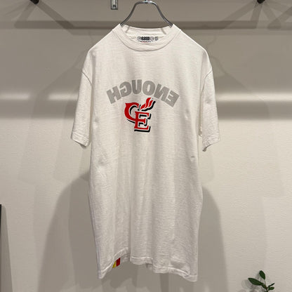 GOODENOUGH 90s White Tee Size M