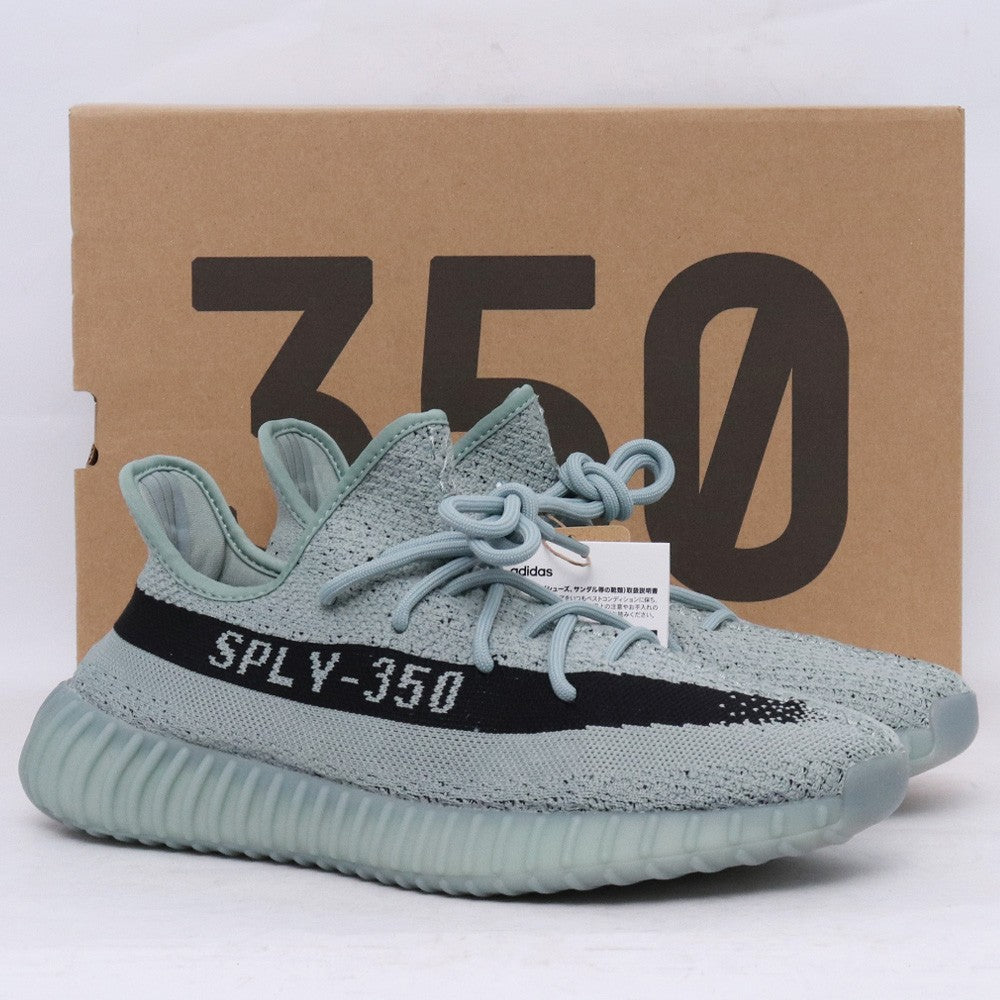 ADIDAS YEEZY 350 V2 Salt Core Black Sneakers Size 28cm
