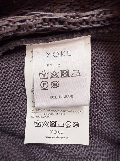 YOKE SS23 Cotton Mesh Easy Resort Shorts Wide Size M