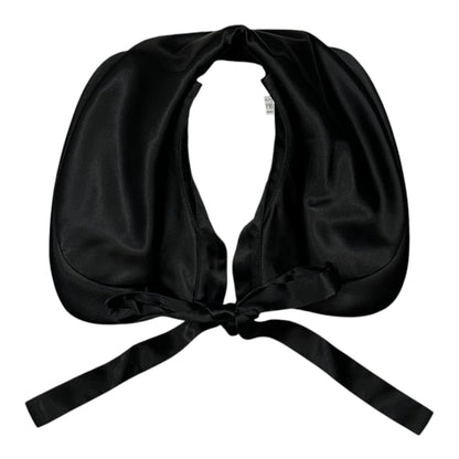 COMME des GARCONS Satin Layered Collar Black Size XS