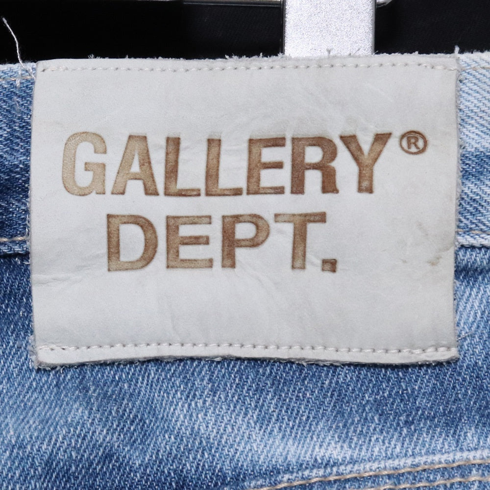 GALLERY DEPT Distressed Paint Shorts Indigo Jeans Size 31