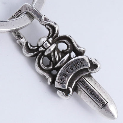 CHROME HEARTS RNG&No #5 Dagger Keyring Silver Size #5