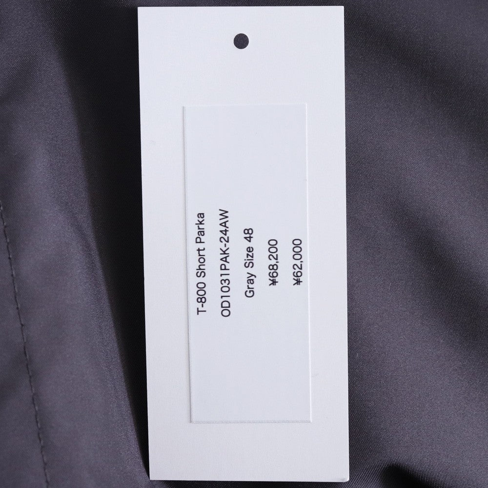 OPPOSE DUALITY 24AW T-800 Short Hoodie Black Size 48
