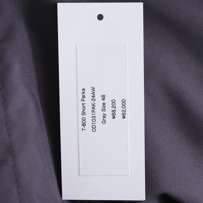 OPPOSE DUALITY 24AW T-800 Short Hoodie Black Size 48