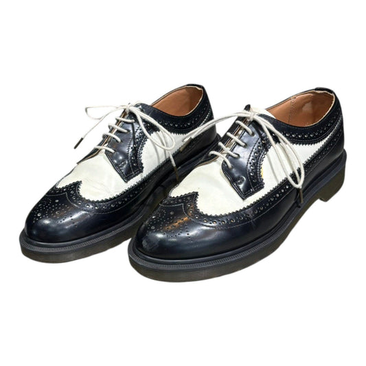 DR.MARTENS Made in England Wingtip Bicolor Shoes Size 26cm