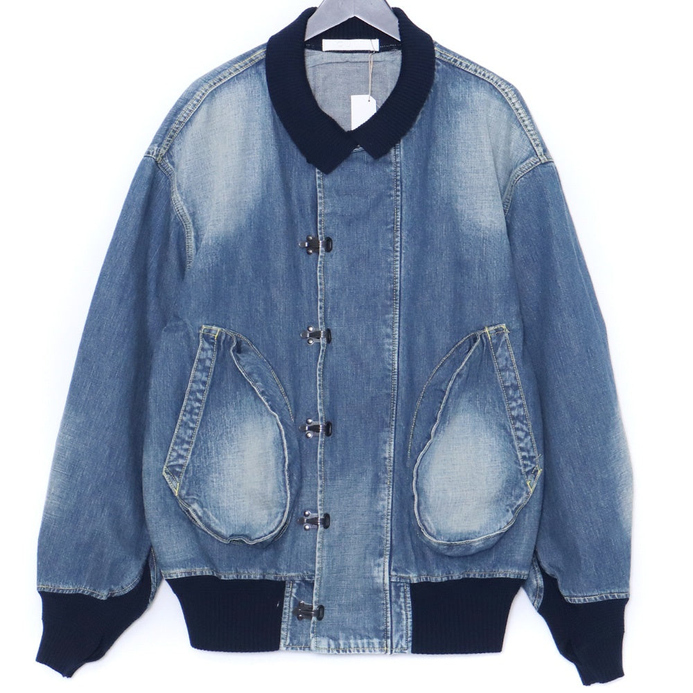 OUAT 25SS Denim Deck Jacket Blue Size 3