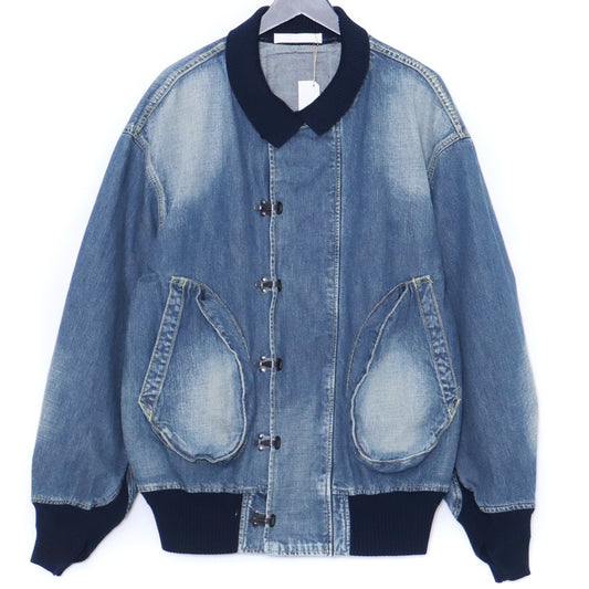 OUAT 25SS Denim Deck Jacket Blue Size 3