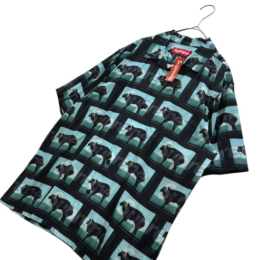 SUPREME 25SS Damien Hirst Rayon Short Sleeve Shirt Size S