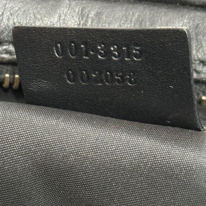 GUCCI 01SS Tom Ford 2way Nylon Leather Hobo Bag